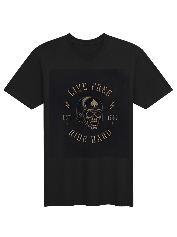 Gold Spade Hooded Skull Tee product image (1)