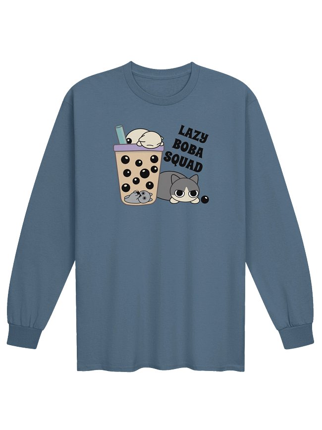 Foodie Cats Unisex Adult Long Sleeve T-shirts