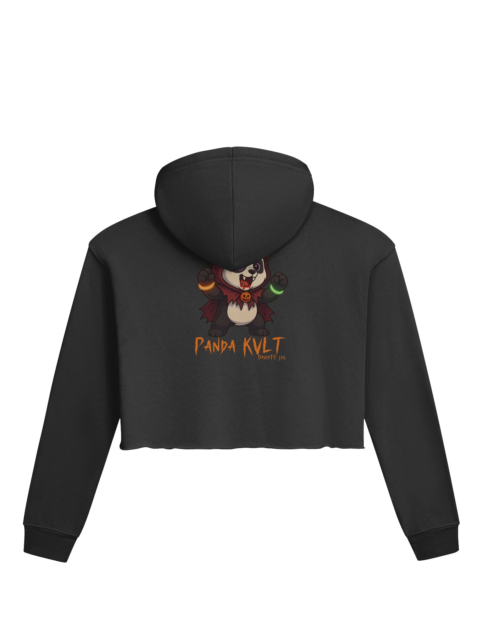 PANDA KVLT Crop Hoodie product image (2)
