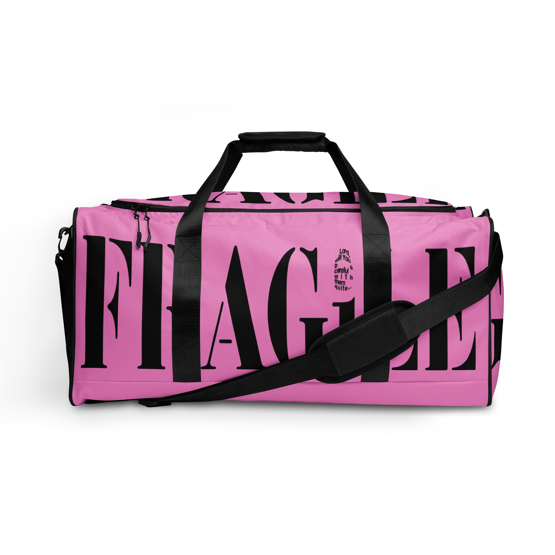 FRAGiLE Pink Duffel Bag product image (1)