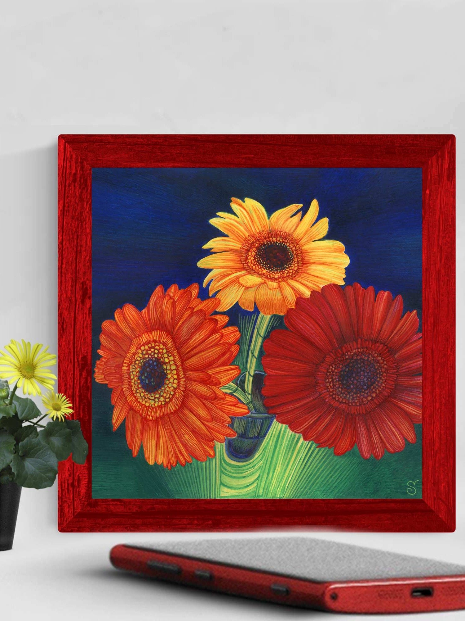 Blank Canvas Collection - Bright Gerberas product image (4)