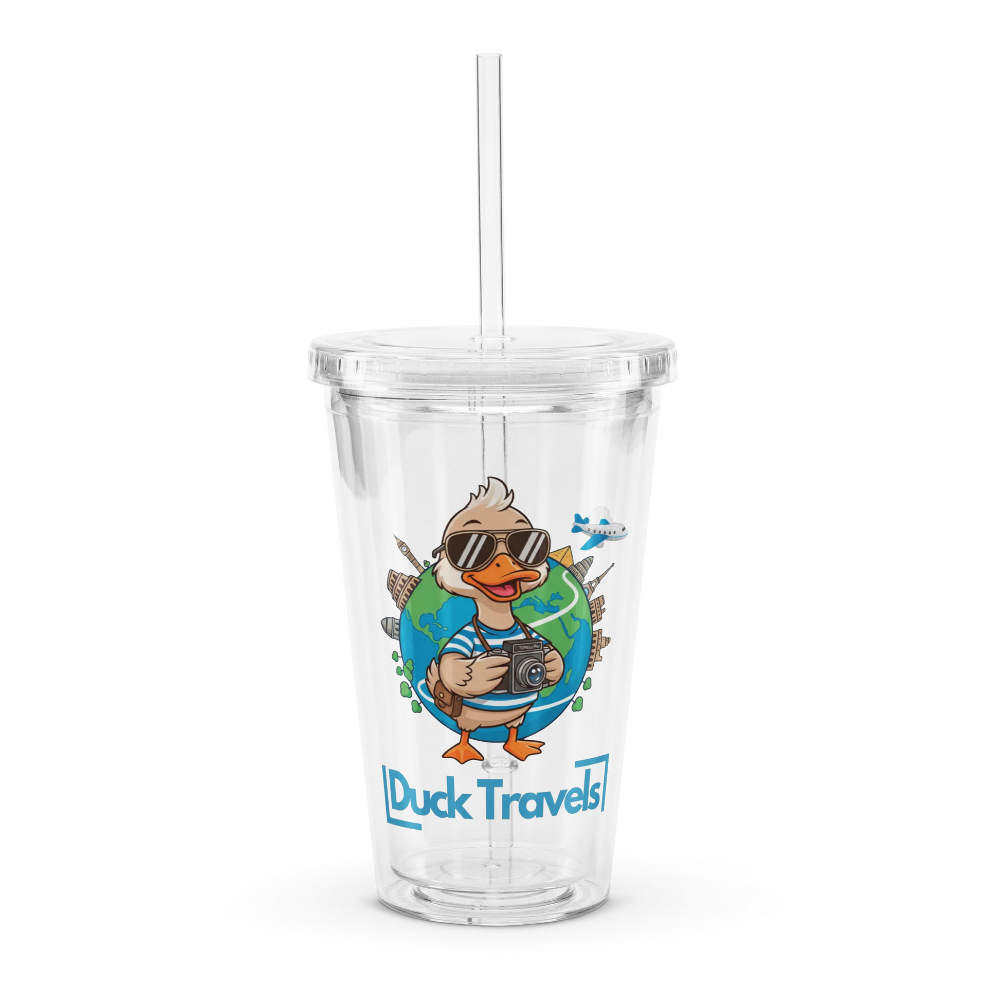 Duck Travels Travel Tumbler product image (1)
