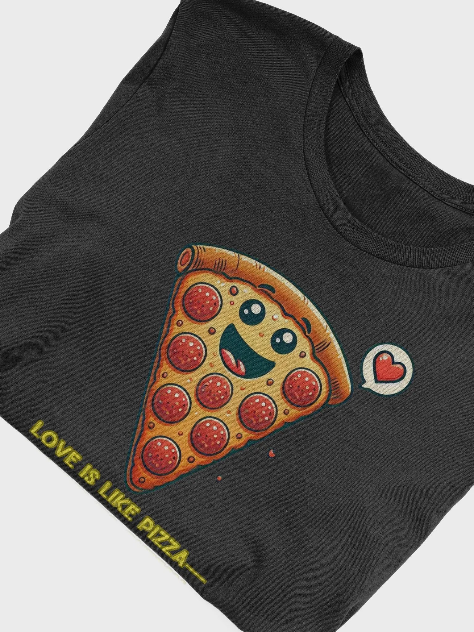 Cheesy Love Pizza Tee product image (5)