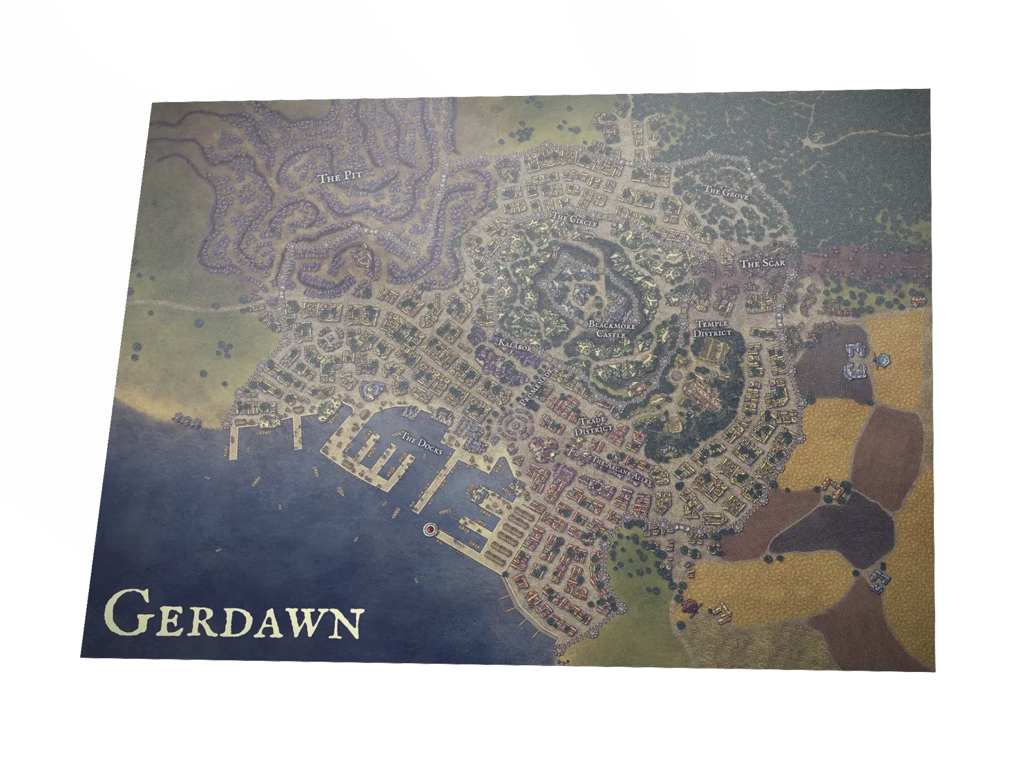 Gerdawn Map Poster product image (4)