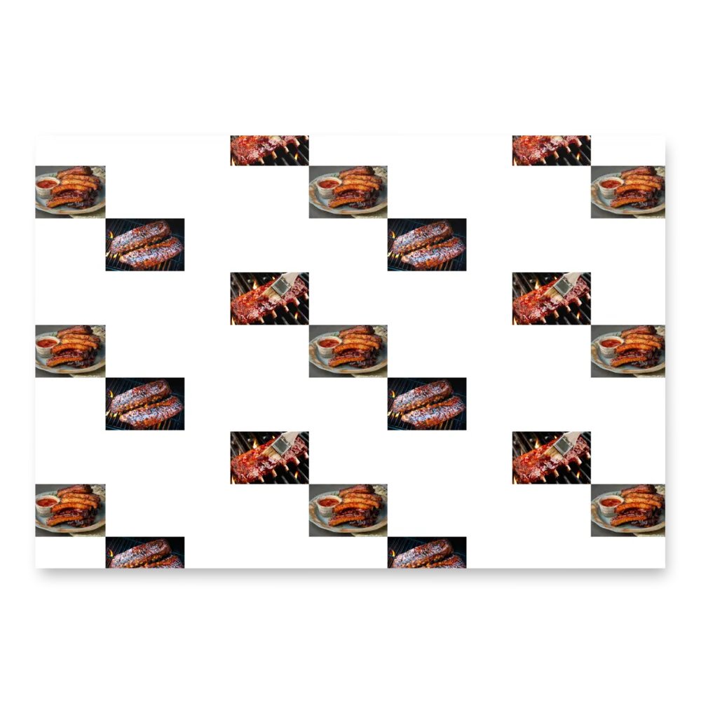It's BBQ time Wrapping Paper product image (3)
