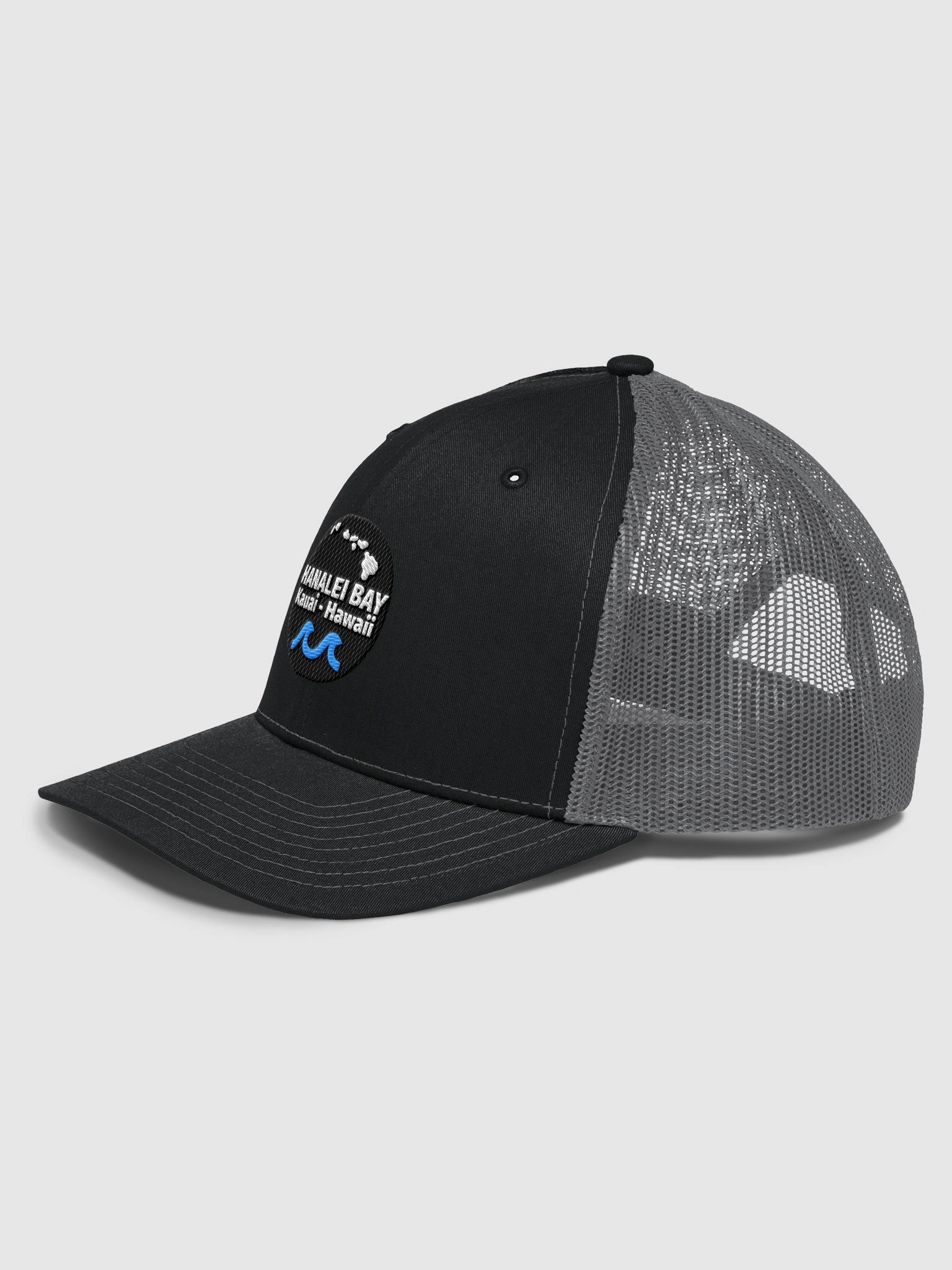 Hanalei Bay, Kauai - White Logo - Richardson Trucker Hat product image (15)