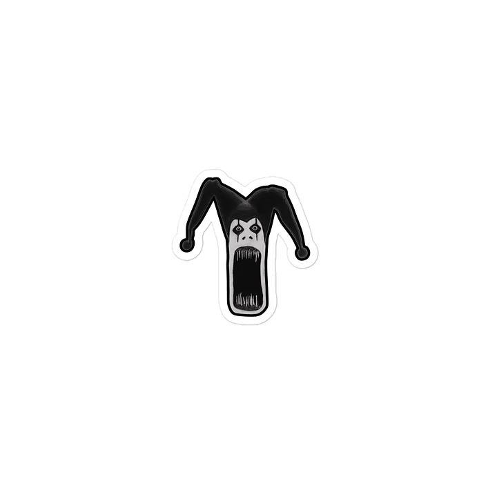 Jester’s Scream™ — Shadow Edition Sticker product image (1)