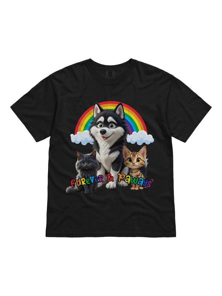 Furever & Paways Garment-Dyed Heavyweight T-Shirt product image (3)