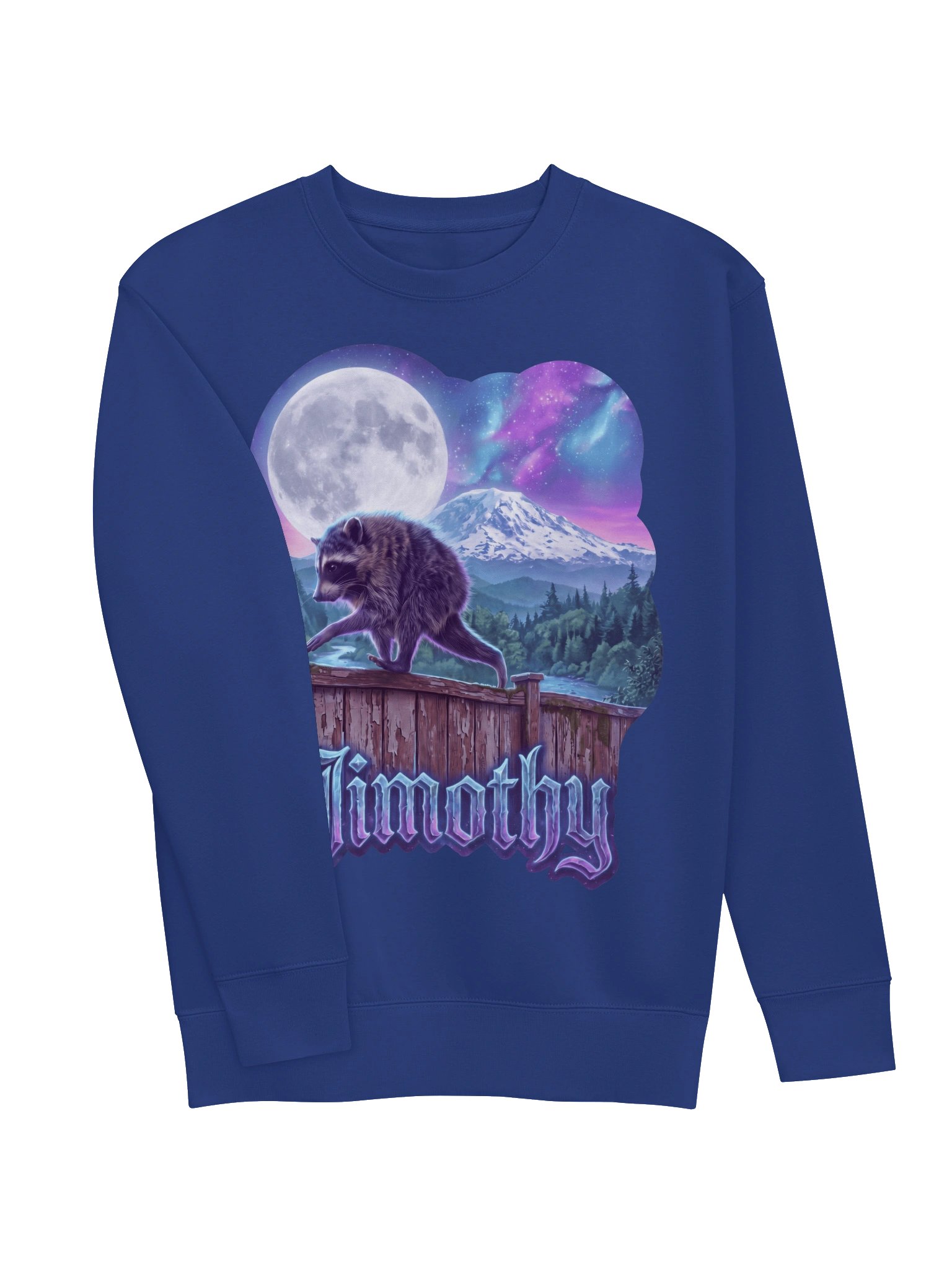 Jimothy's Moonlit Mountain Wanderer Sweatshirt product image (3)
