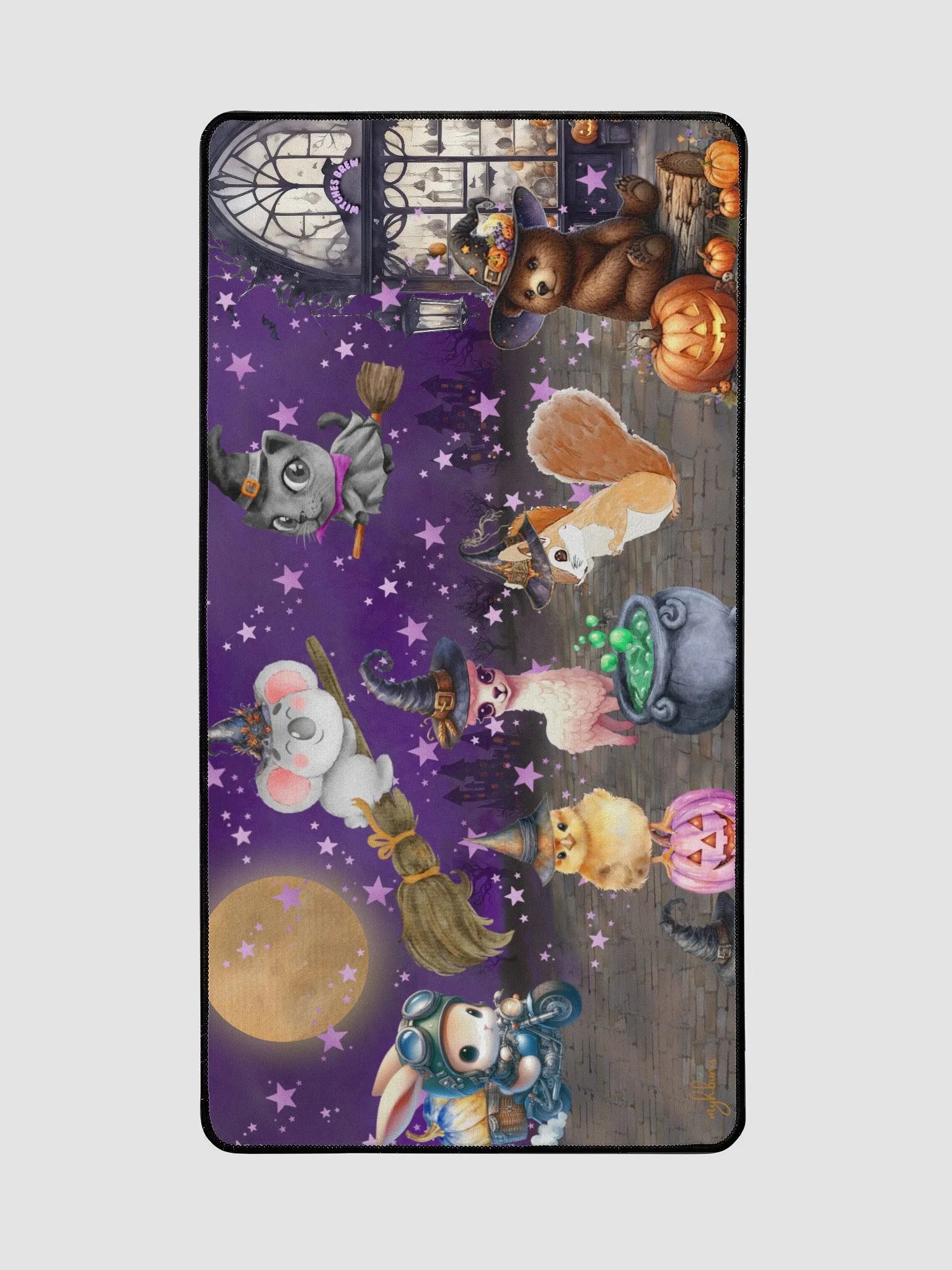 Witches Brew Coven: The Enchanted Gathering Desk Mat | Large 15.5