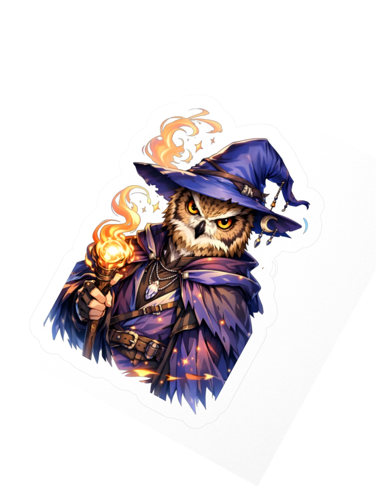 Wise Wizard Owl Sticker Set product image (4)