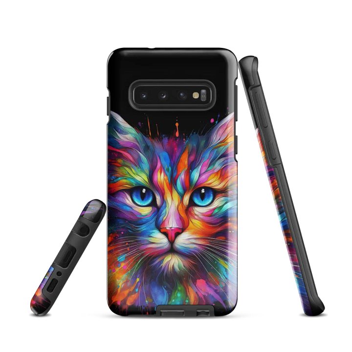 Colorful Cat's Gaze Tough Case for Samsung® product image (2)