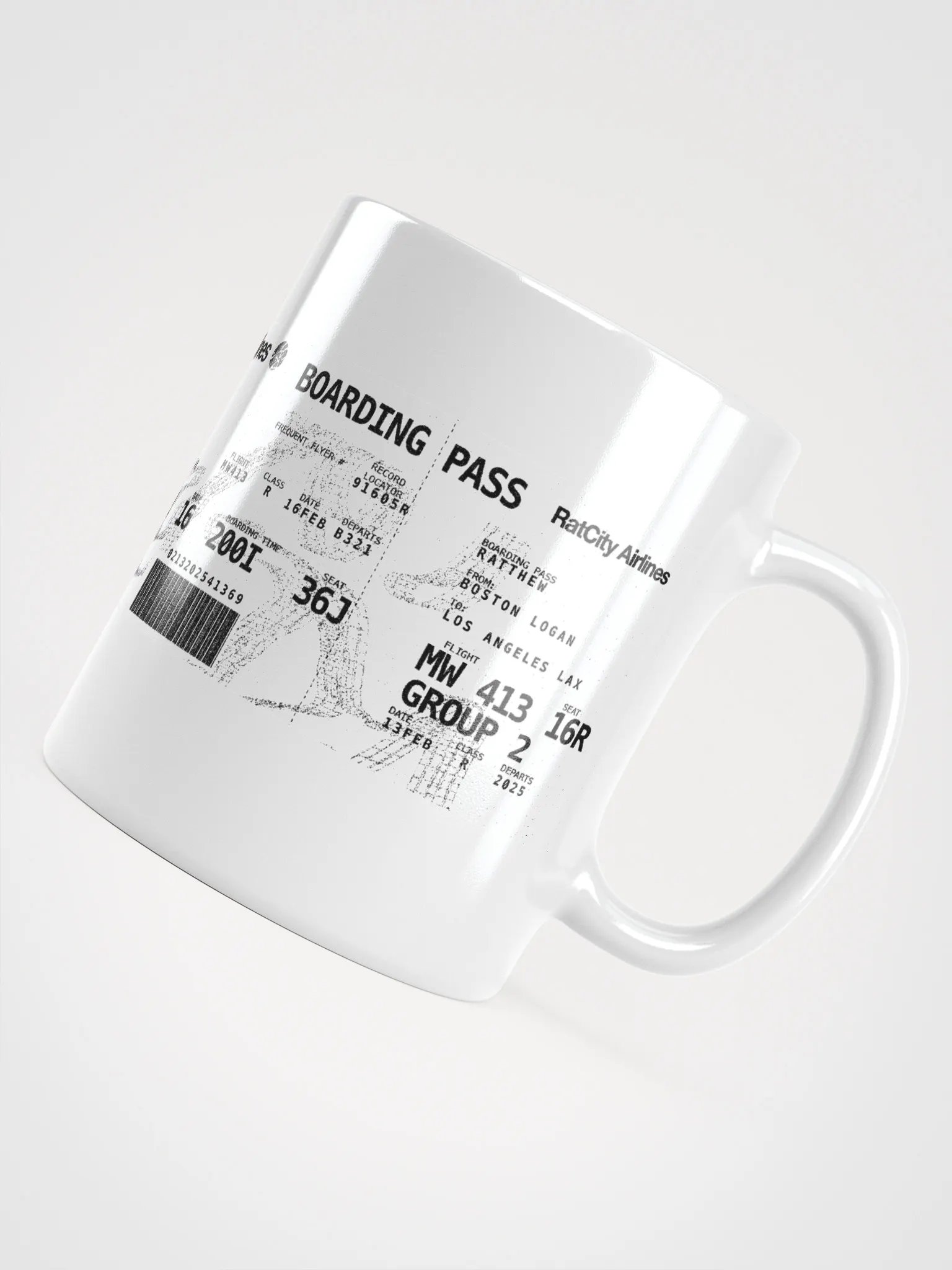 Boarding Pass Mug product image (12)