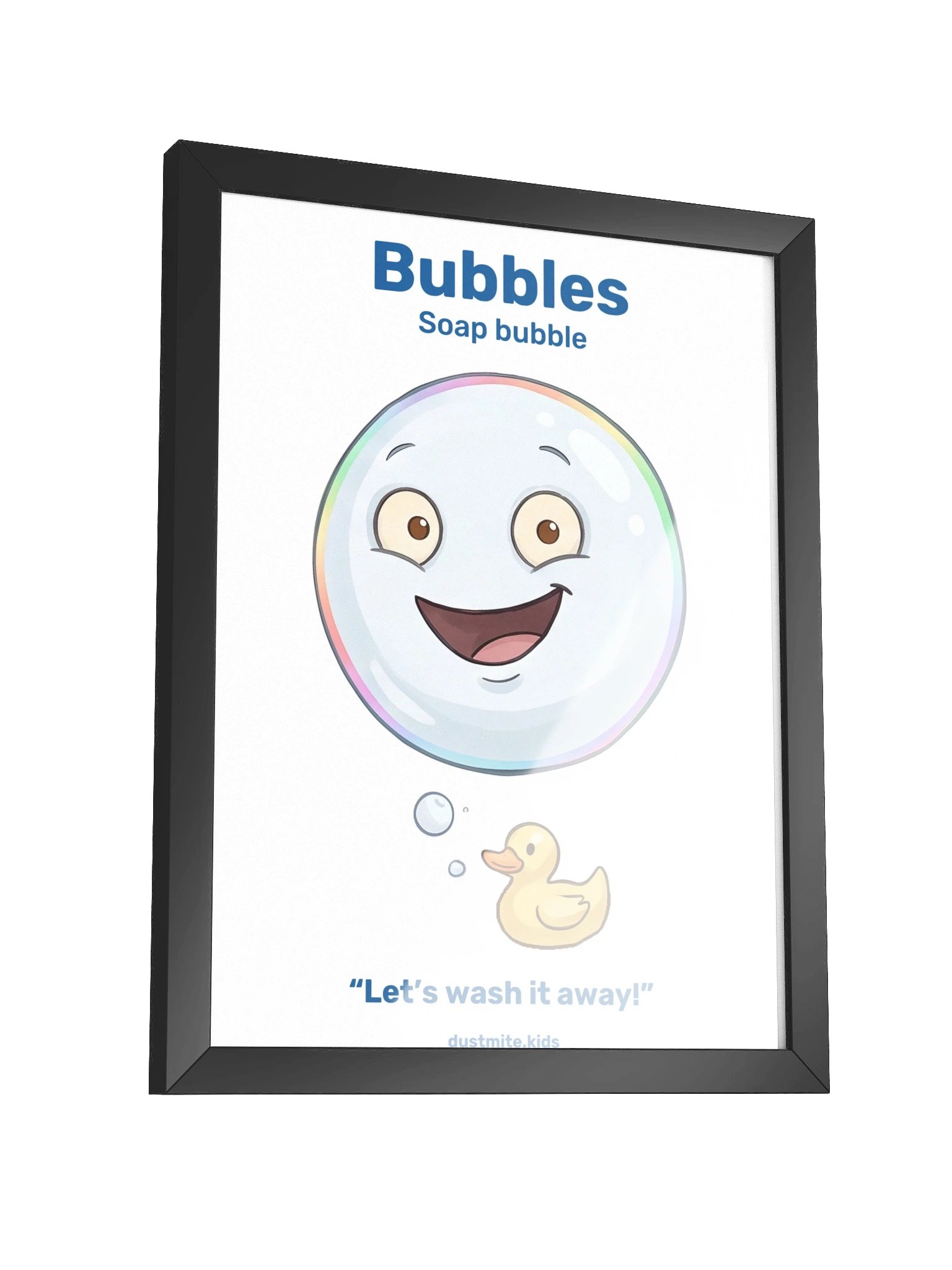 Bubbles Framed Poster product image (19)