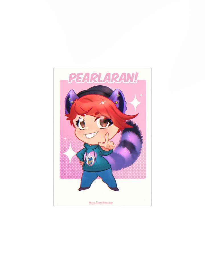 Racoon Pearl Poster product image (1)