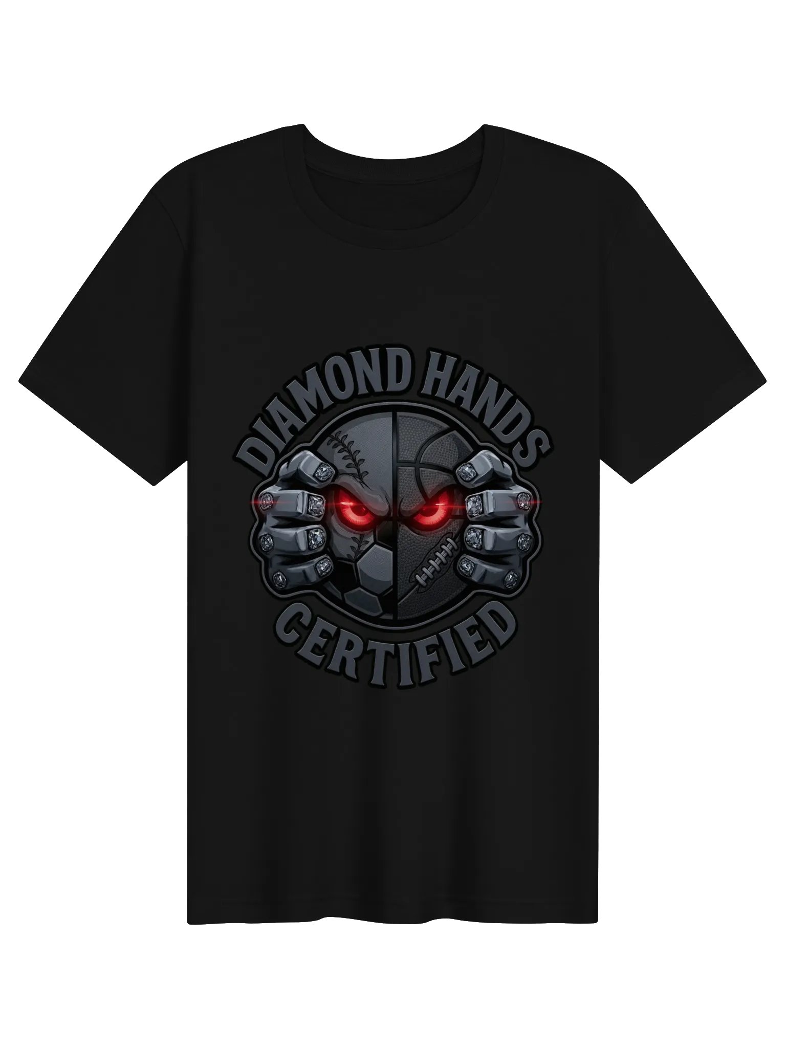 Super Soft Diamond Hands Certified Tee — Dark product image (1)