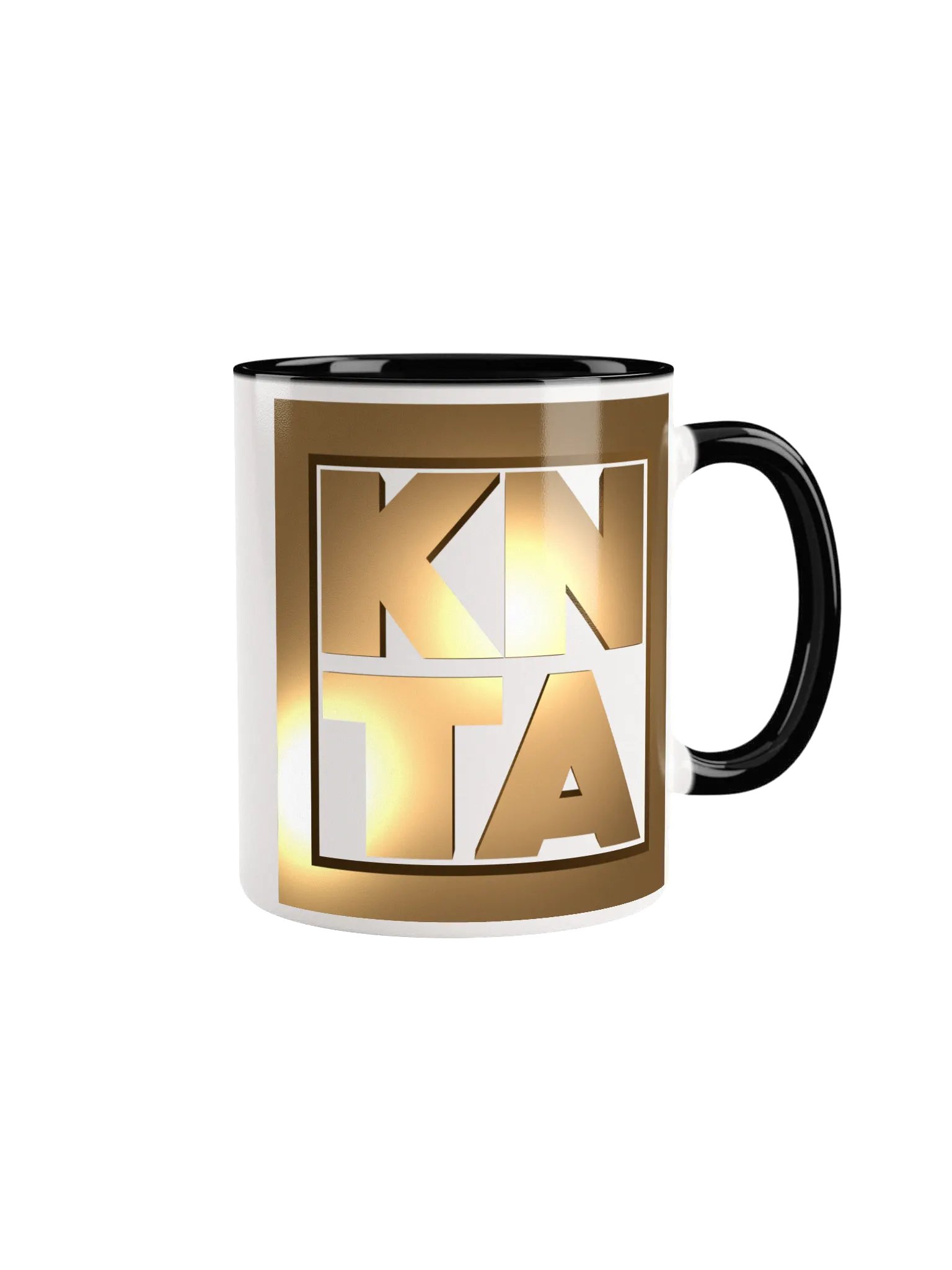 KNTA Gold Ceramic Mug product image (2)