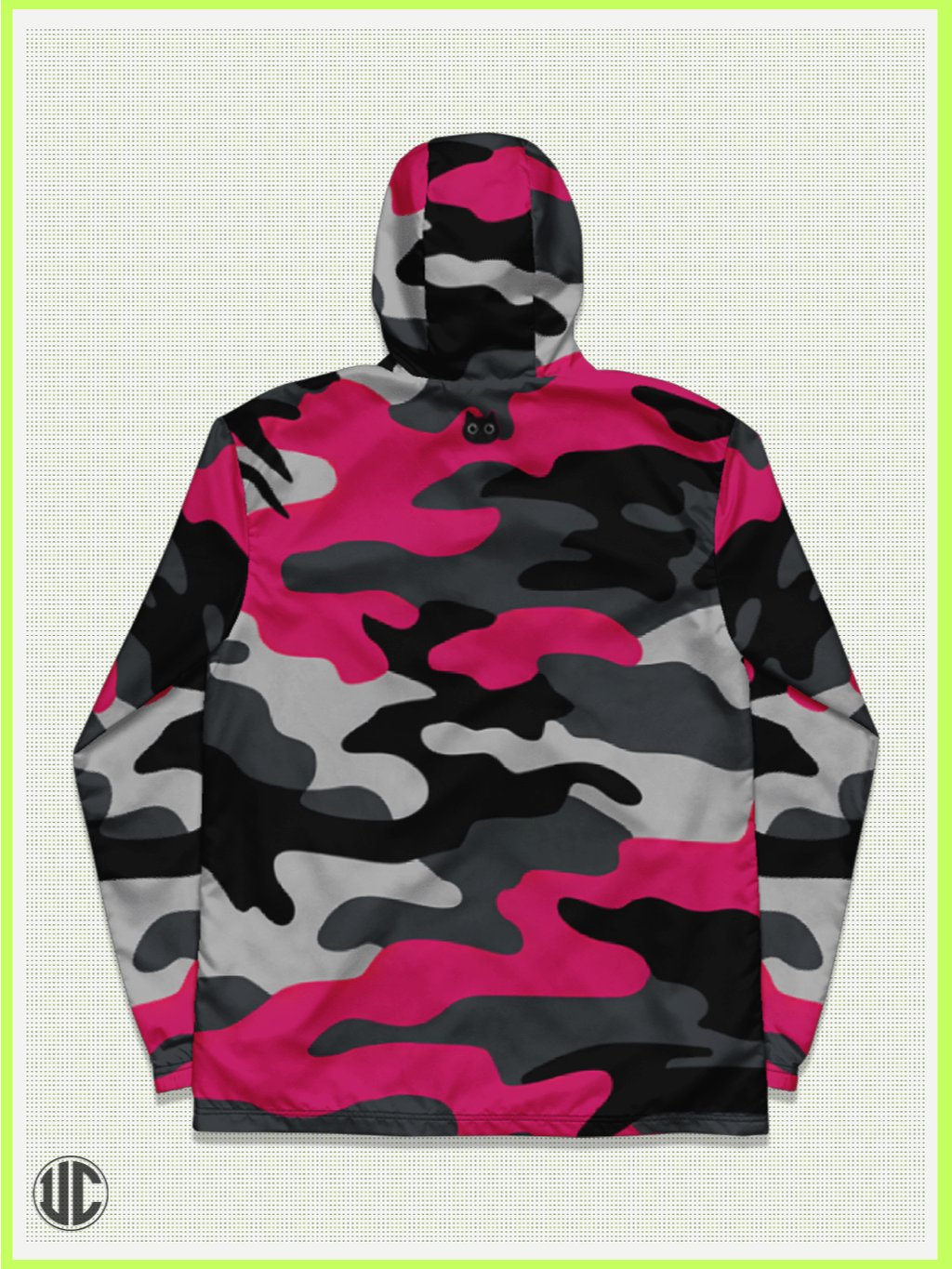 Savage Pink Urban Camo – Windbreaker product image (2)