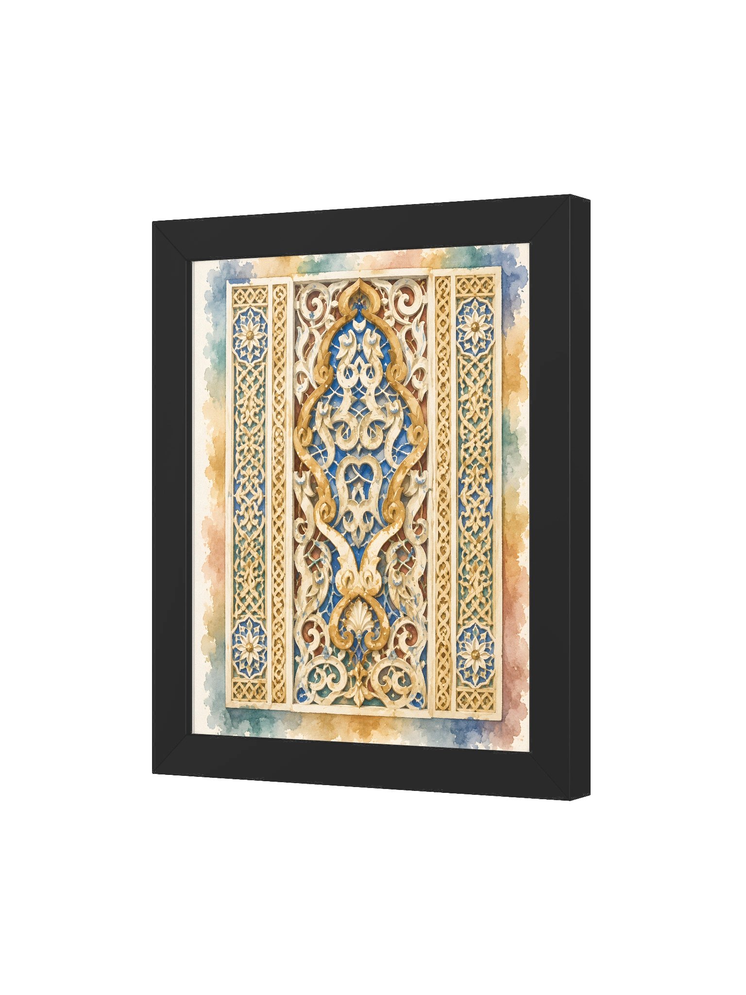 Alhambra Floral Islamic Wall Art, Poster For Muslim Home Decor or Gift product image (29)