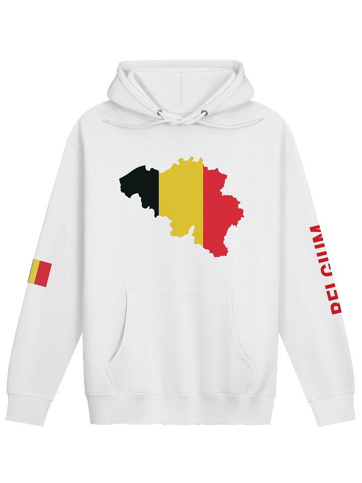 Belgium 2026 World Cup Flag Hoodie - Premium Unisex Hoodie product image (2)