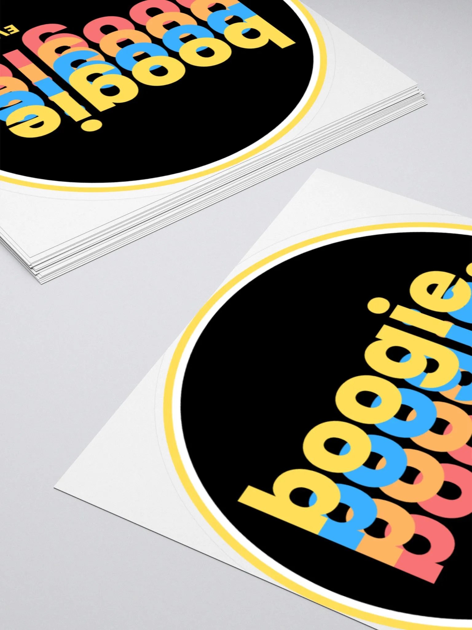 Boogie Blur Sticker product image (5)