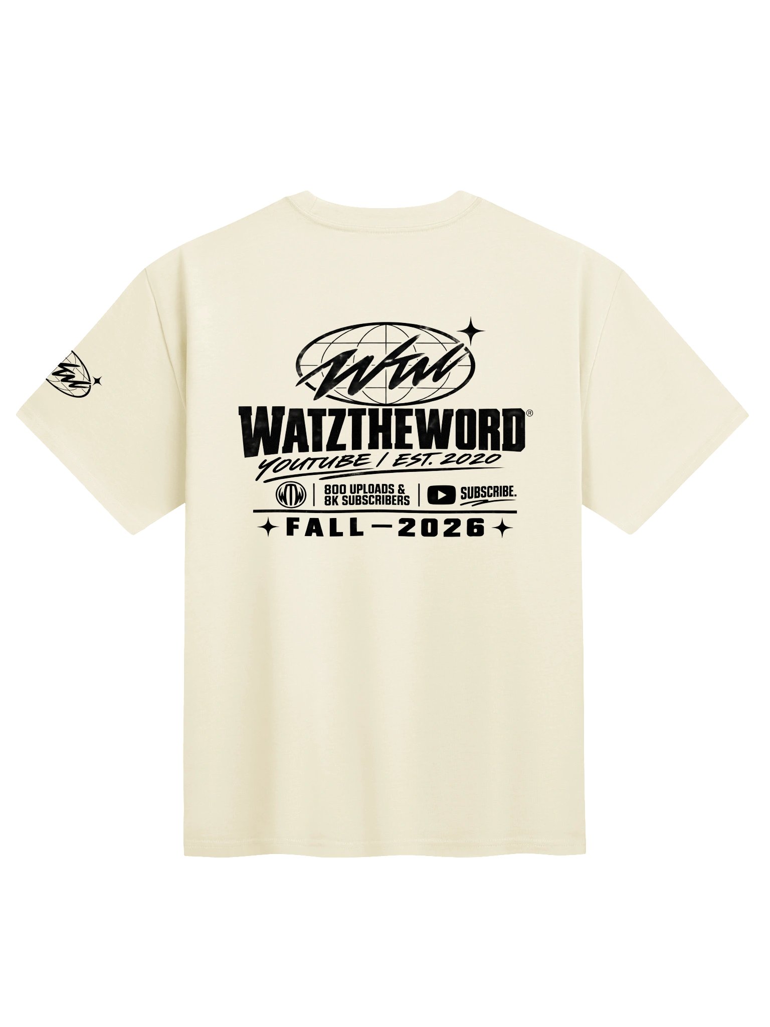 'WATZTHEWORD EST.' Heavy Tee product image (2)