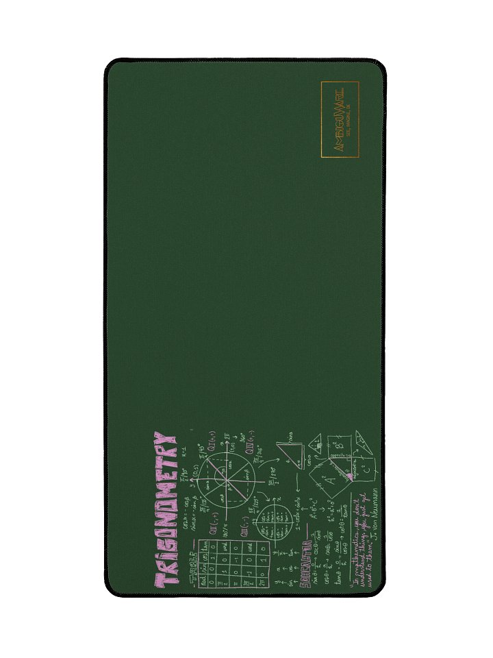 Trigonometry desk mat - 15.5" x 31.5" product image (2)