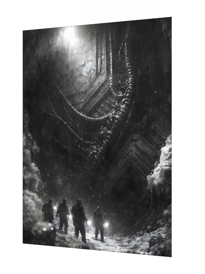 THE GATE BENEATH ICE — 18X24 MATTE POSTER product image (2)