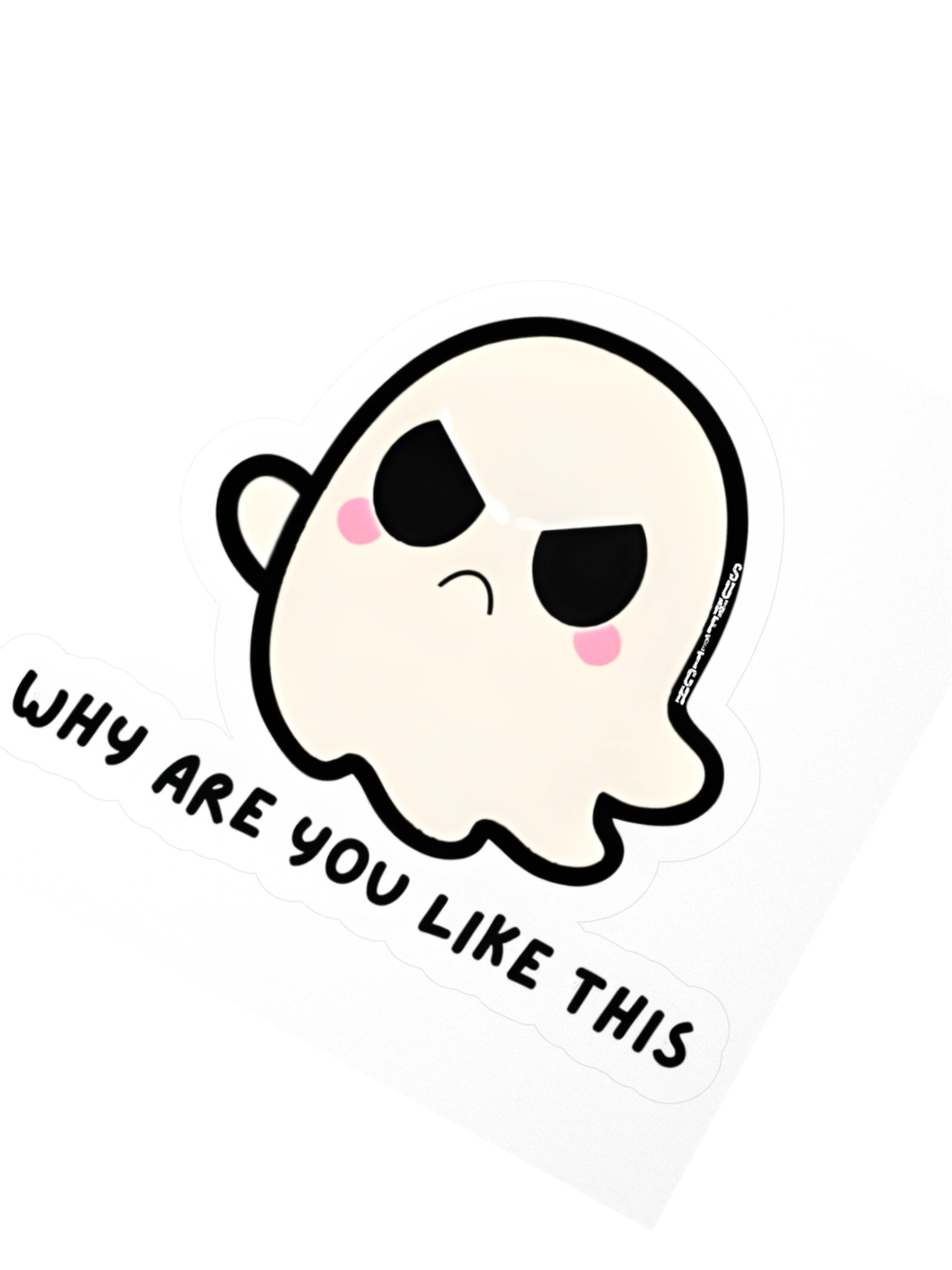 Why Are You Like This Sticker product image (2)
