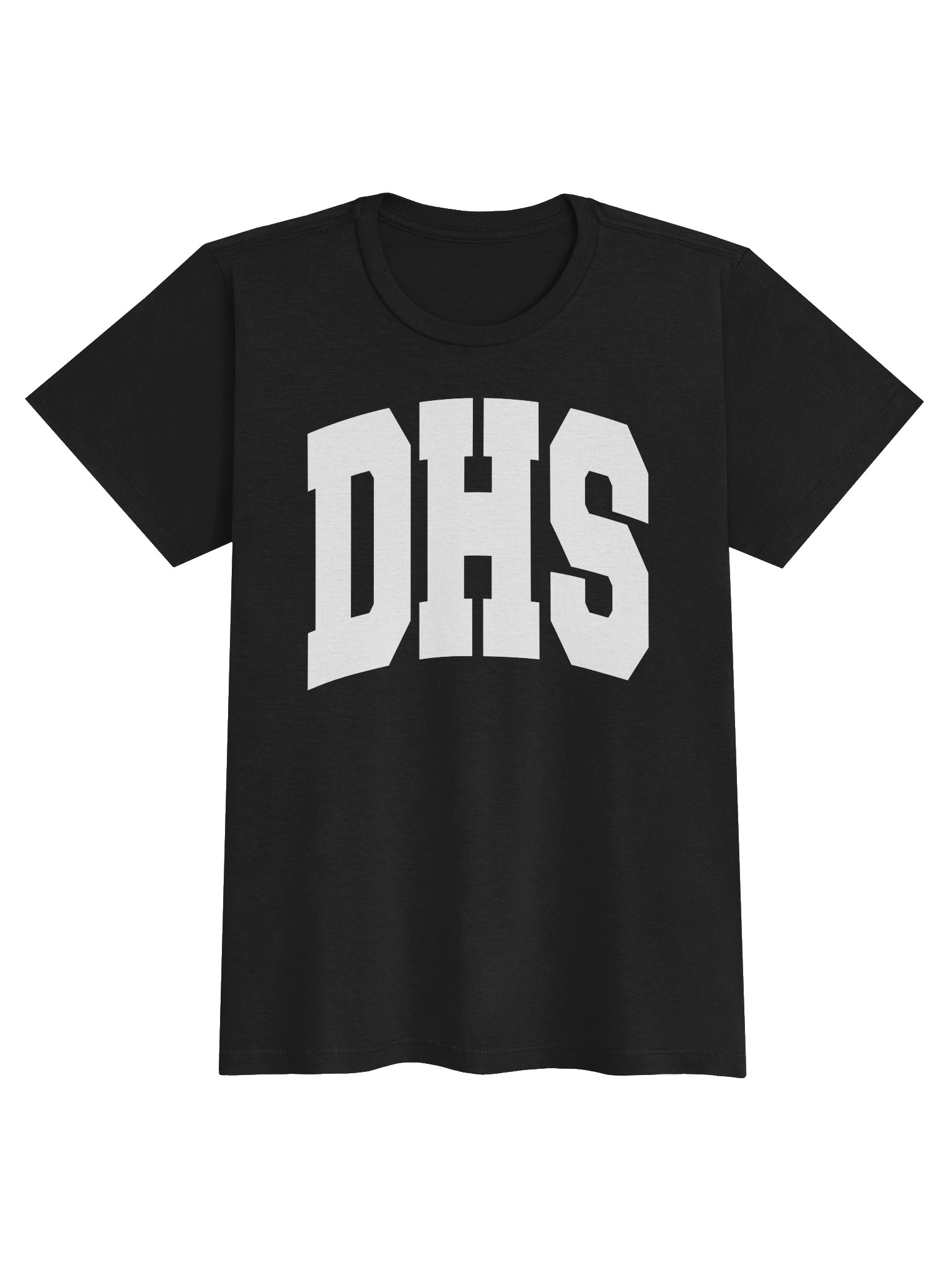 Custom Arched School Letters Women’s Soft T-Shirt product image (4)