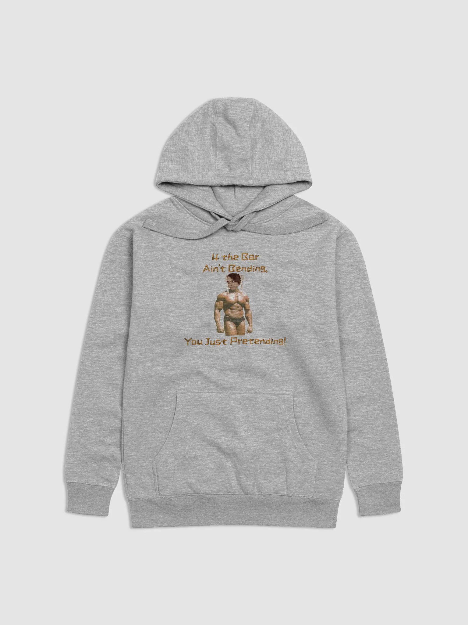 If The Bar Ain't Bending Graphic Hoodie product image (4)
