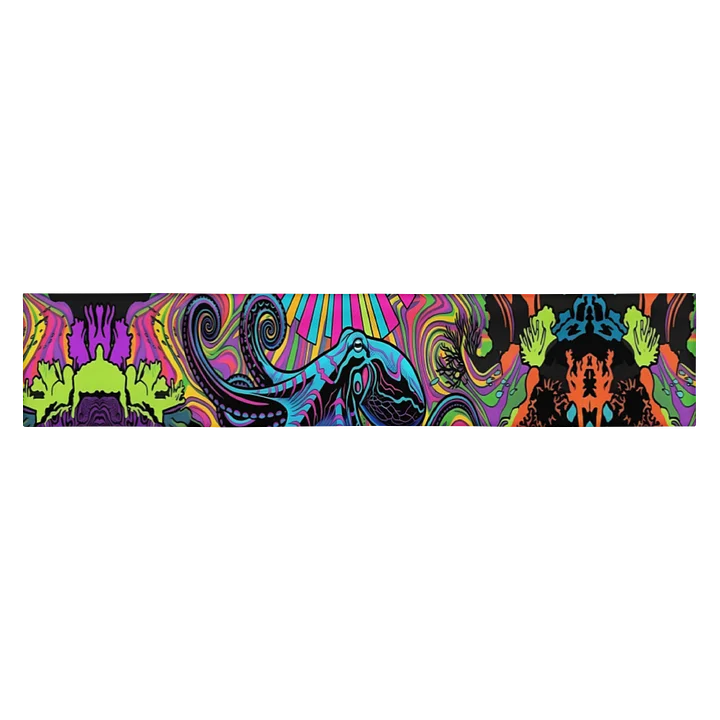 Psychedelic Octopus All-Over Print Headband product image (2)