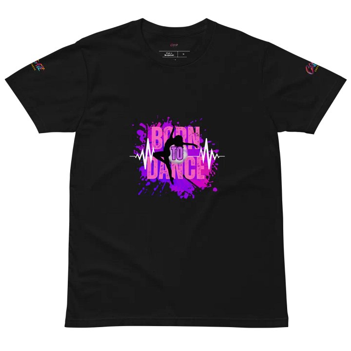 Born to Dance Her Silhouette Unisex Tee product image (2)