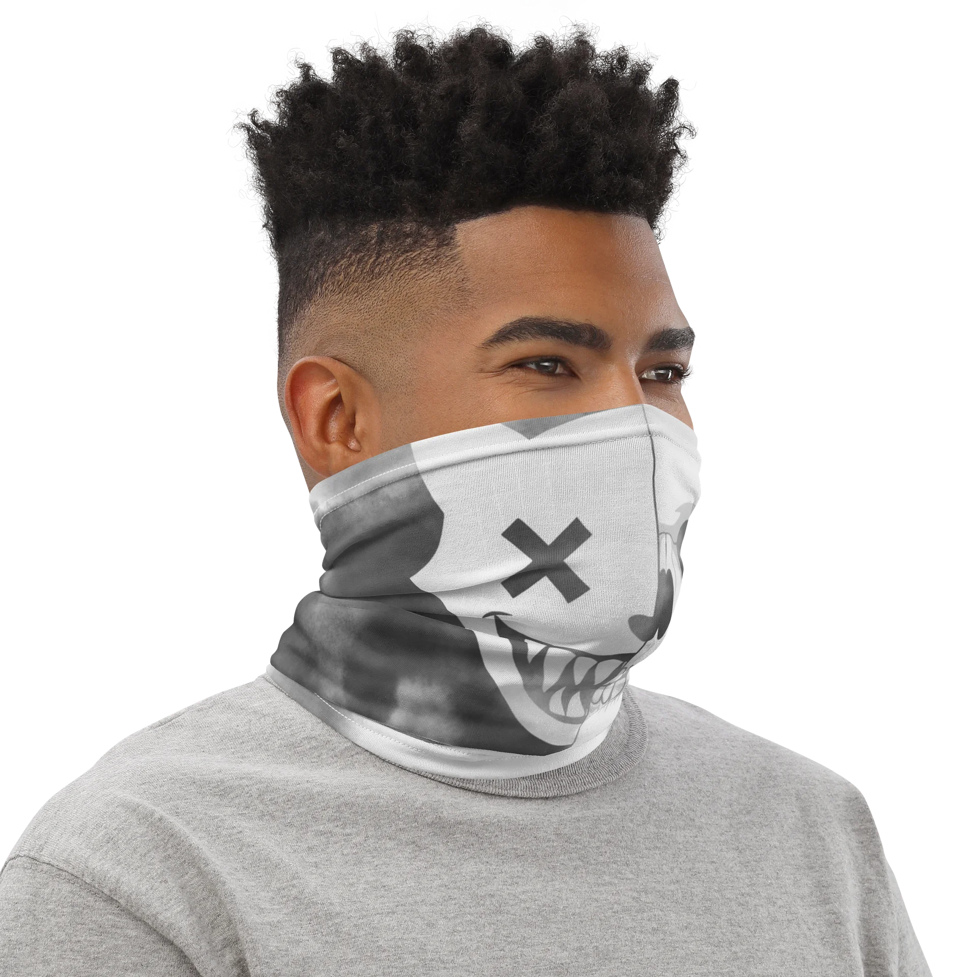 VYNING-NECK GAITER SMOKE KITTY SKULL product image (2)