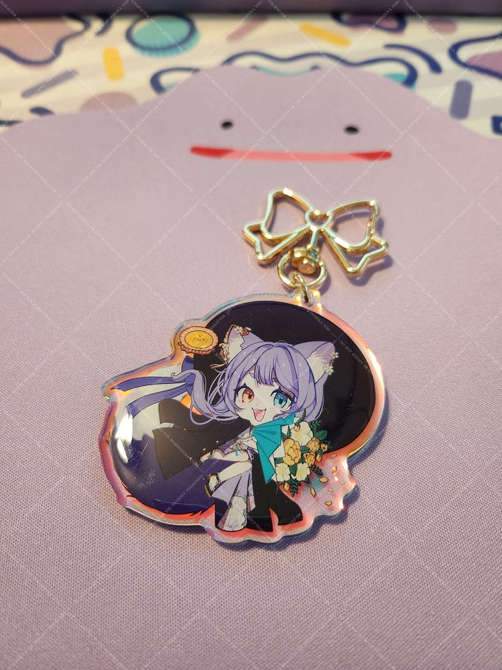 Reversible Mori Anniversary Keychain product image (1)