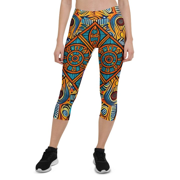 ''Philius Apparel'' All-Over Print Capri Leggings product image (2)