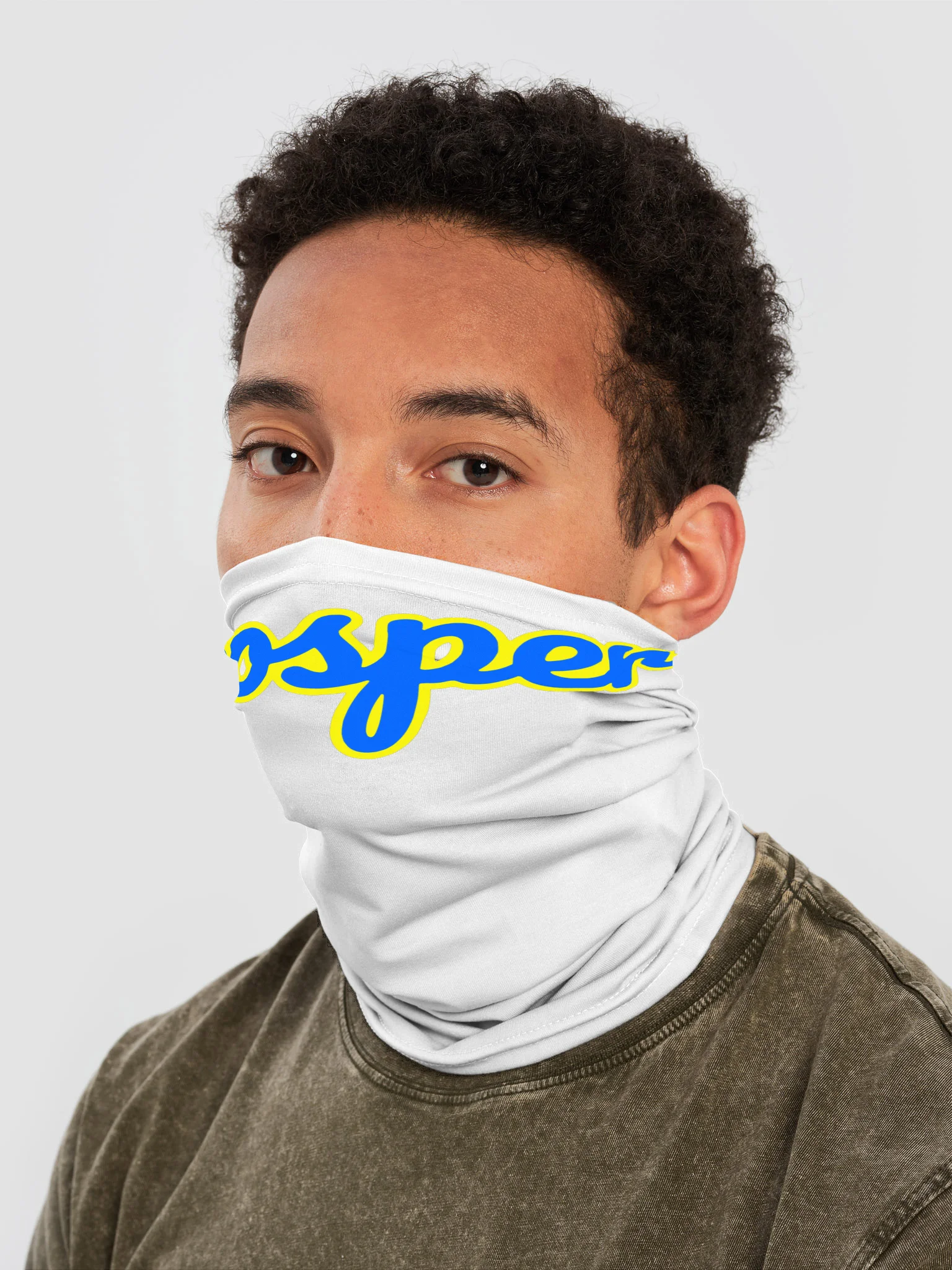 Prosper "Represent" Neck Gaiter - Golden product image (2)