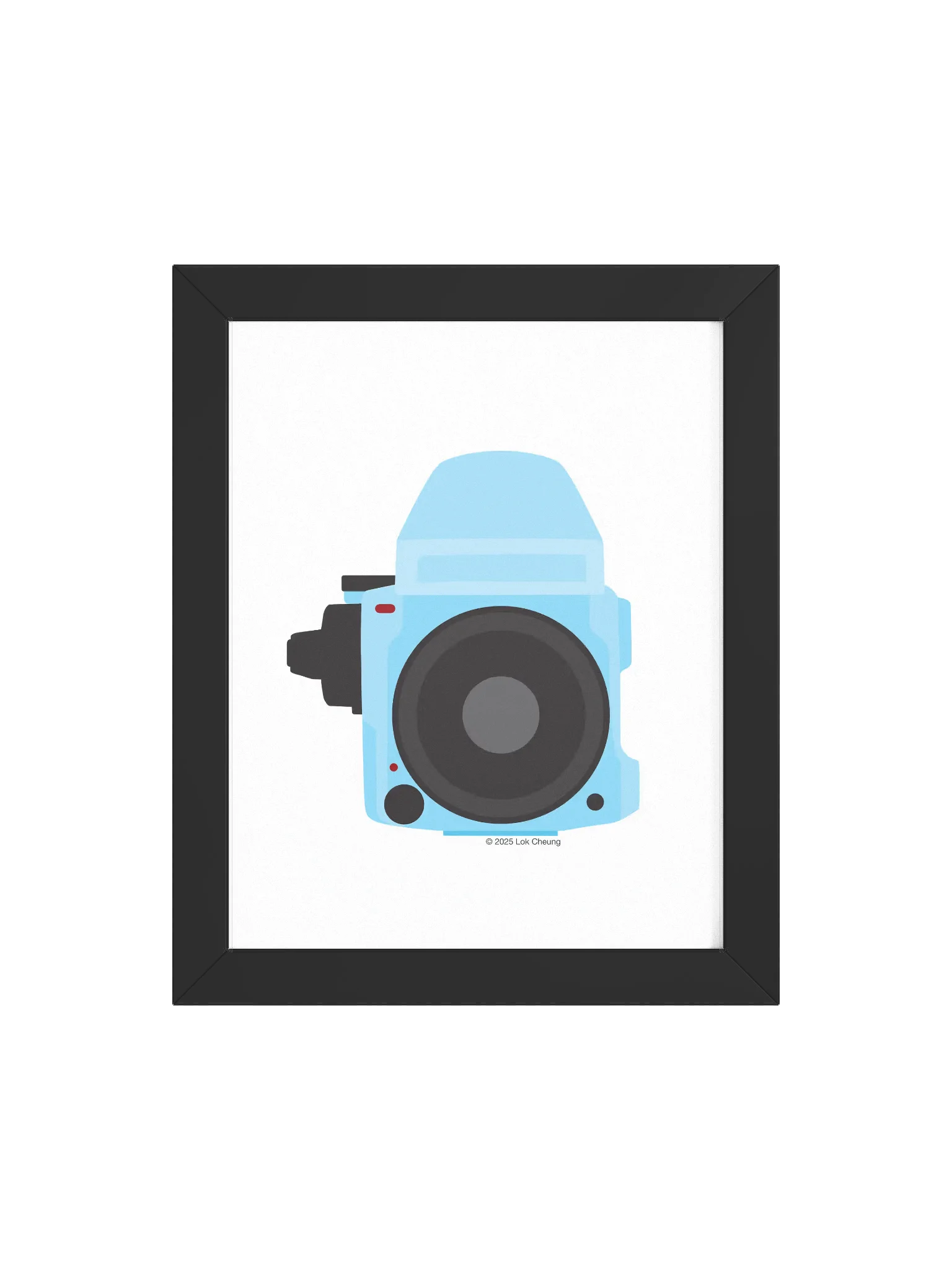 M 645 Blue - Framed Poster product image (73)
