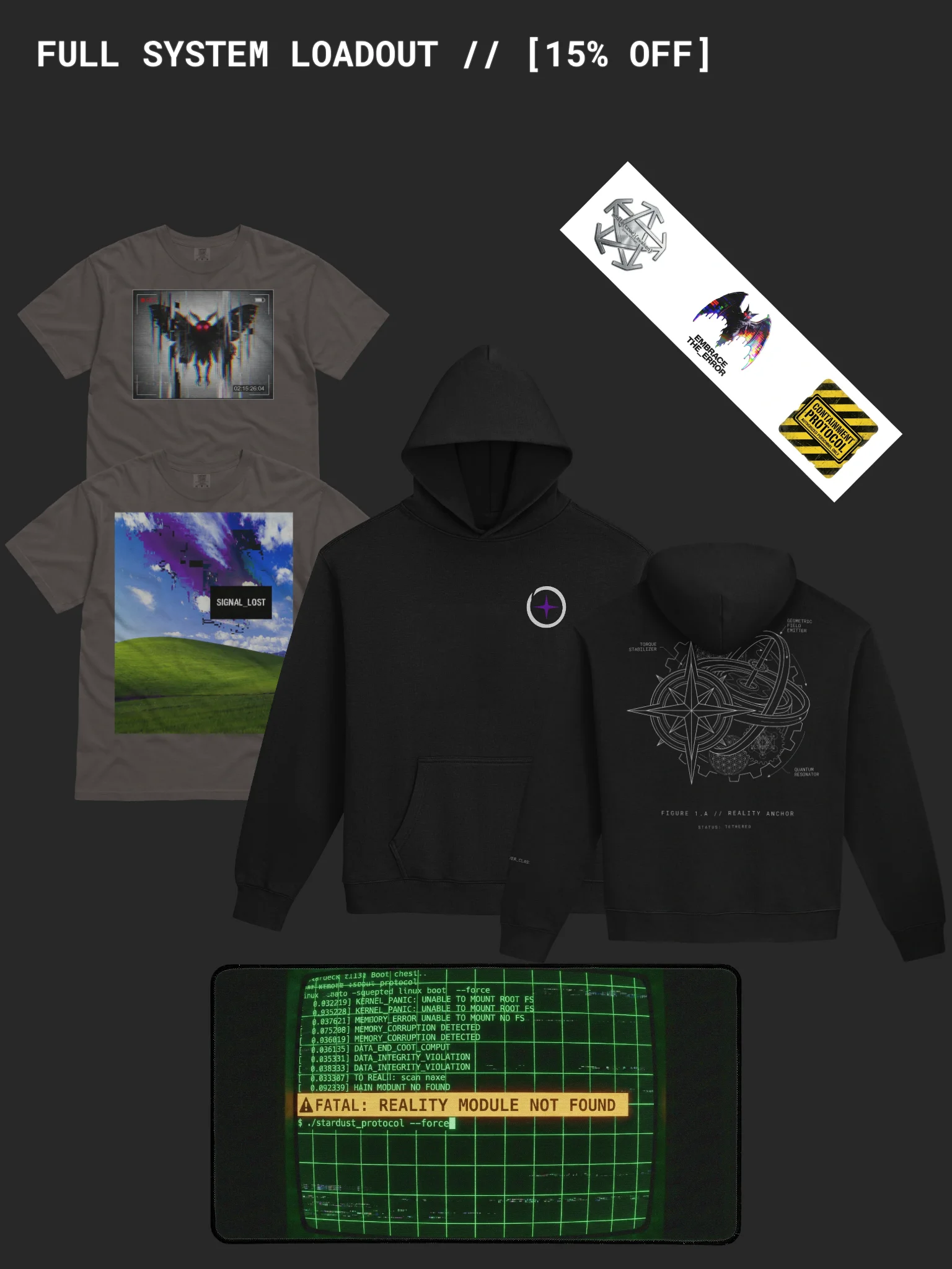 // BATTLESTATION_LOADOUT // THE_OBSERVER_KIT - Complete Simulation Theory Set product image (1)
