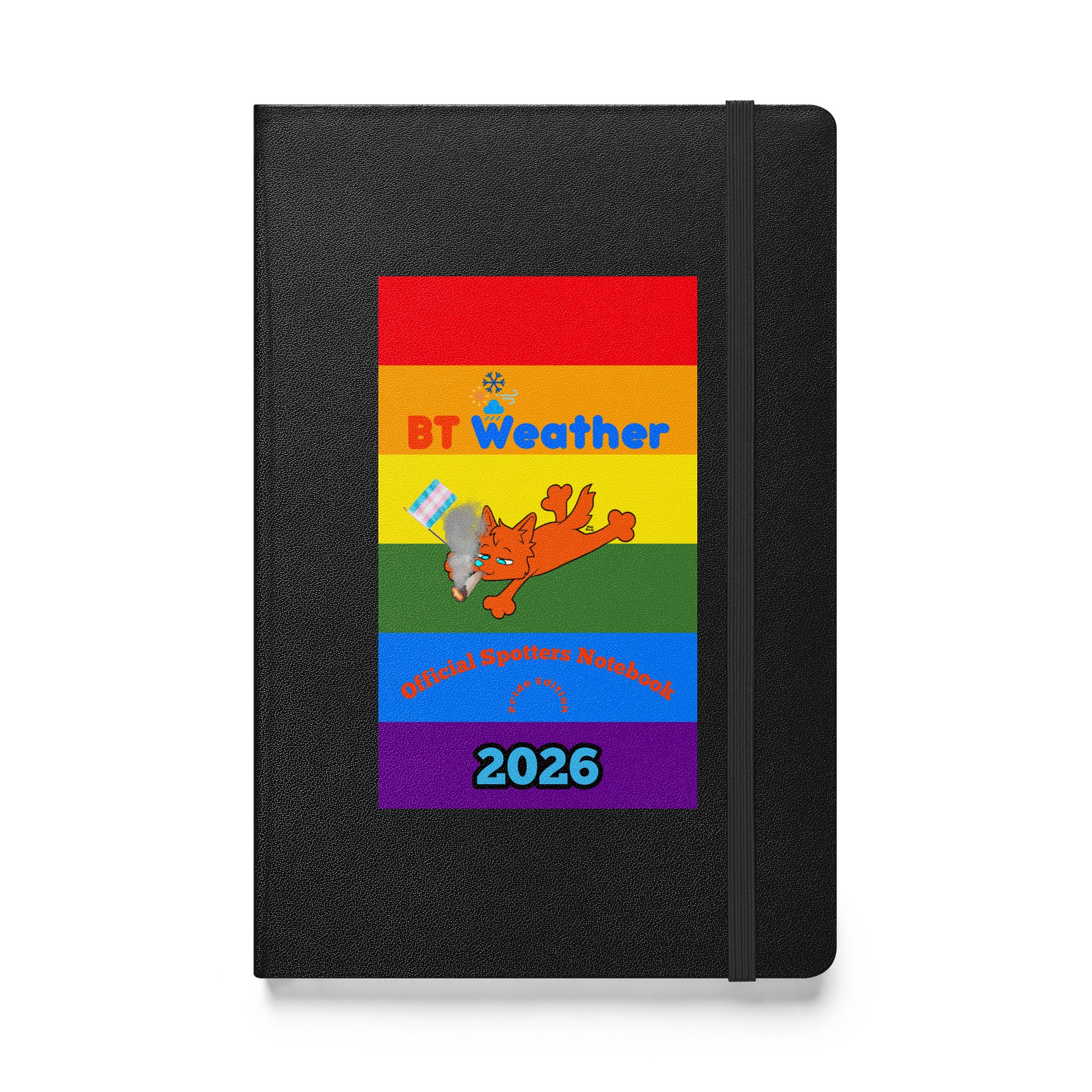 2026 BT Weather Official Spotters Notebook Pride Edition product image (1)