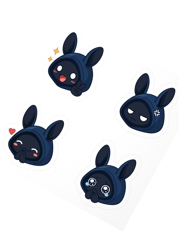 Poochoki Cute Mood Emoji Sticker product image (4)