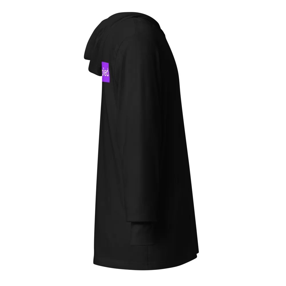 RO Bella + Canvas Long Sleeve Hooded Tee (BACK TAGLINE) product image (5)