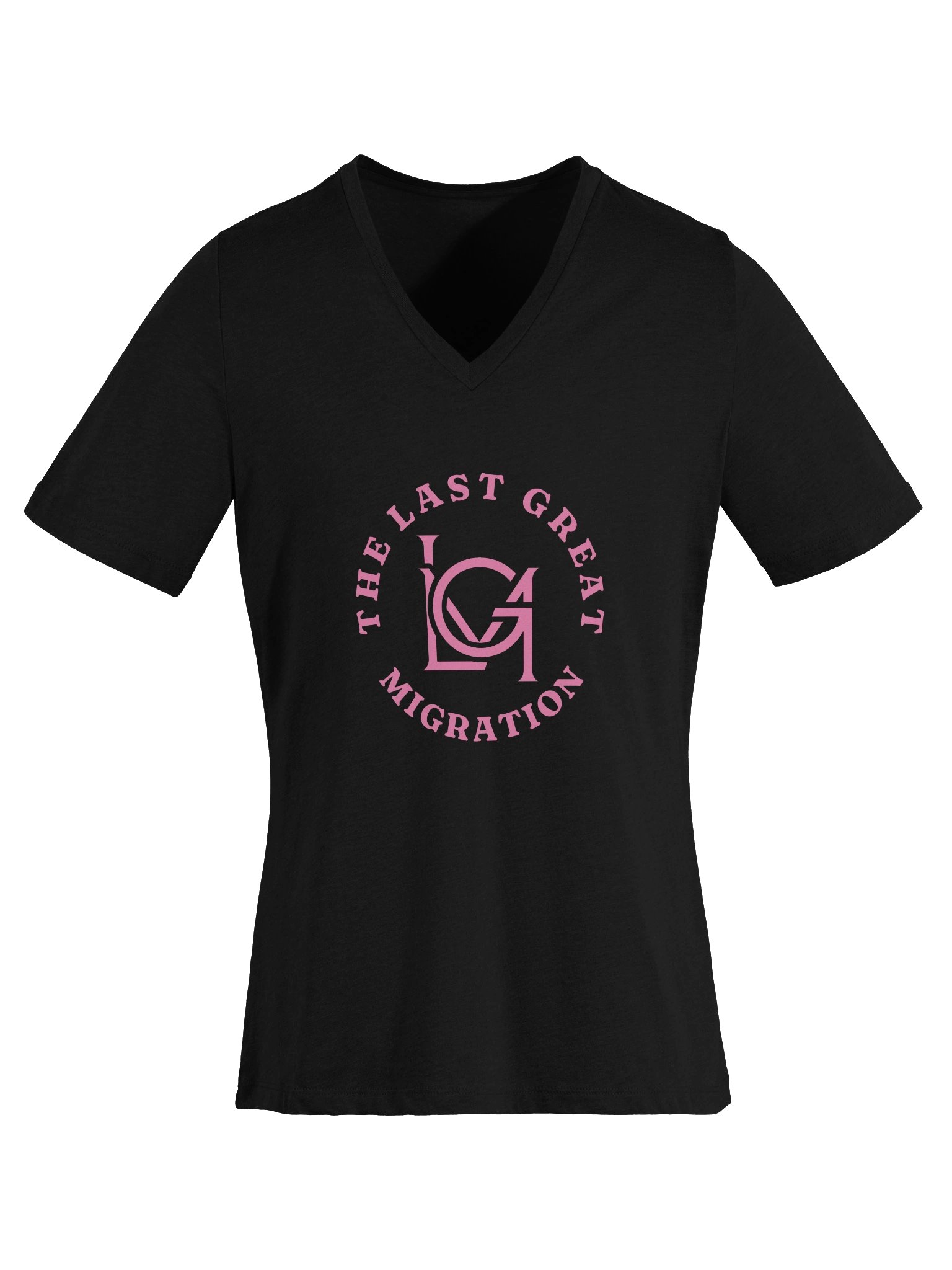 The Emblem V Neck (Women's, Pink Logo) product image (19)