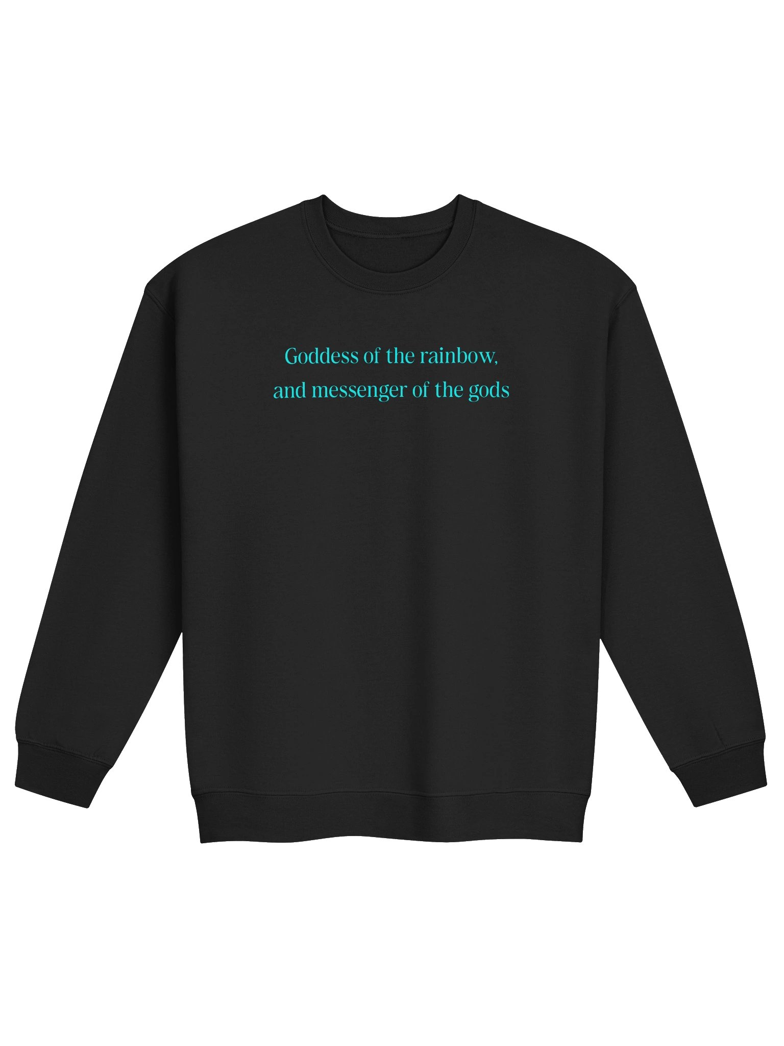 Iris Crewneck Teal Print product image (3)