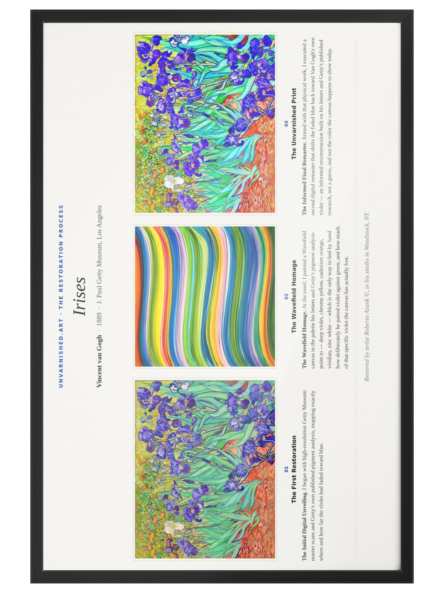 Irises — Framed Process Poster product image (4)