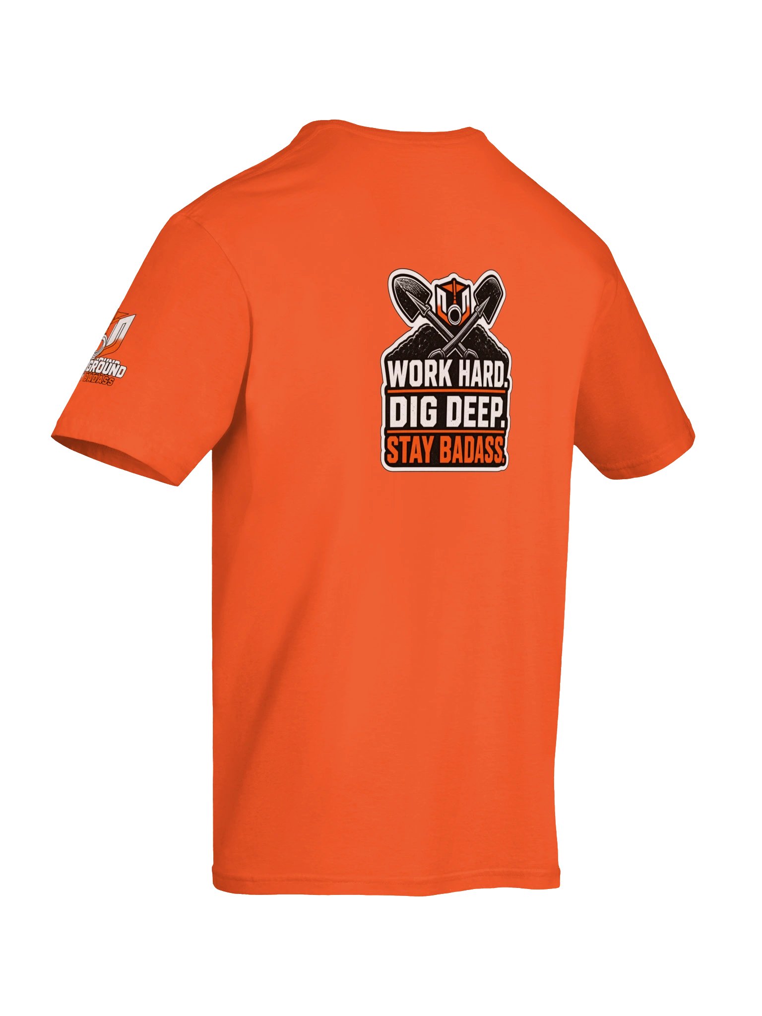 UUB Built Underground Tee — Orange product image (28)