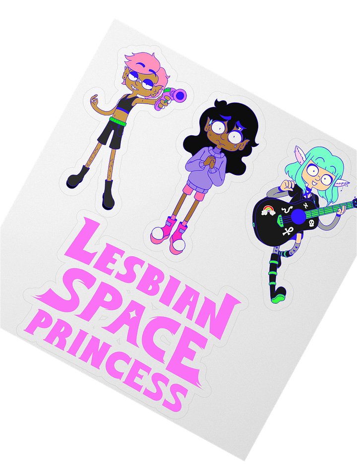 Queer Trio Sticker Sheet product image (2)