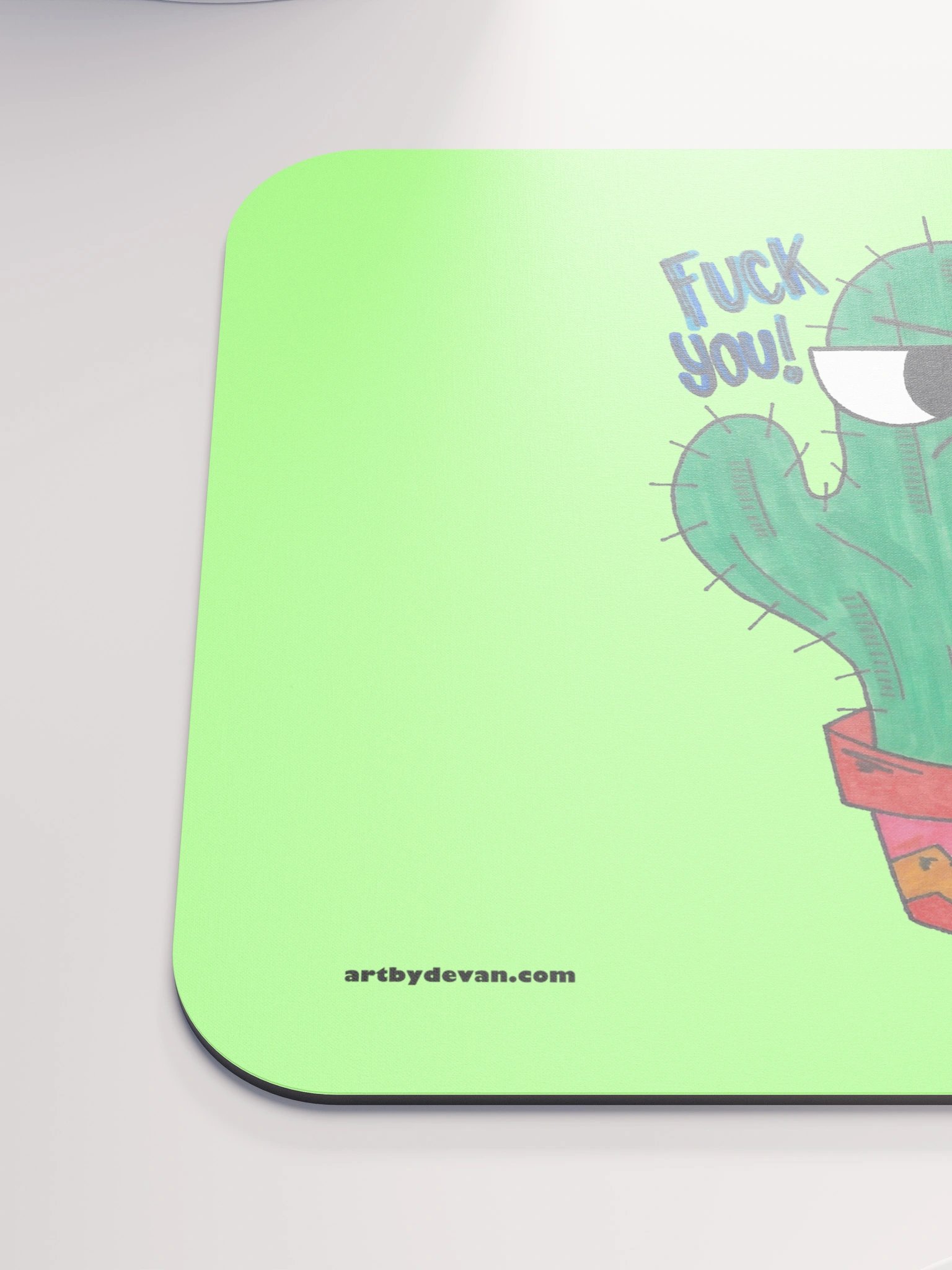 Rude Cactus Mousepad product image (6)