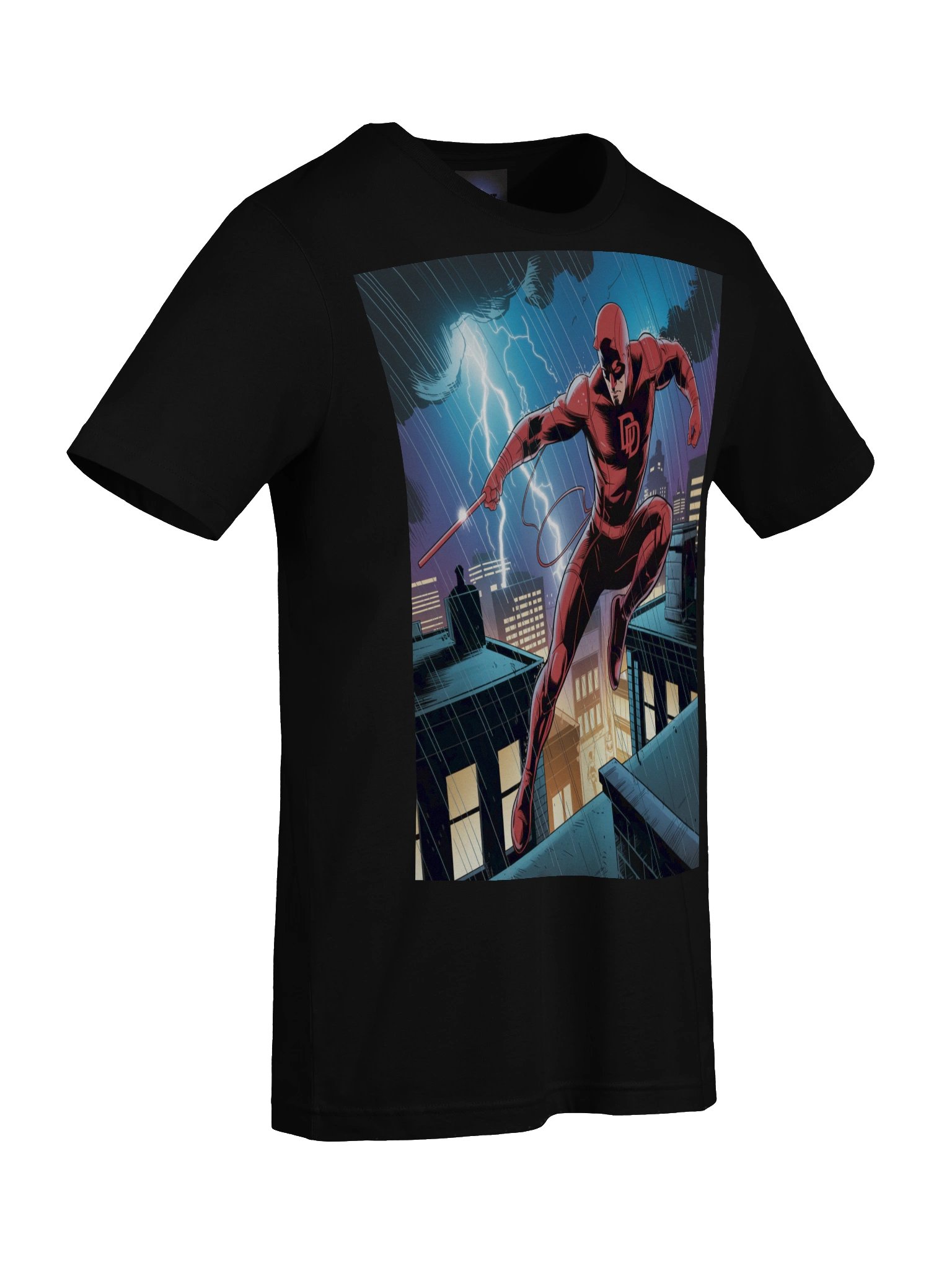 Thunder Veil: Daredevil Stormbound Leap T-Shirt product image (9)