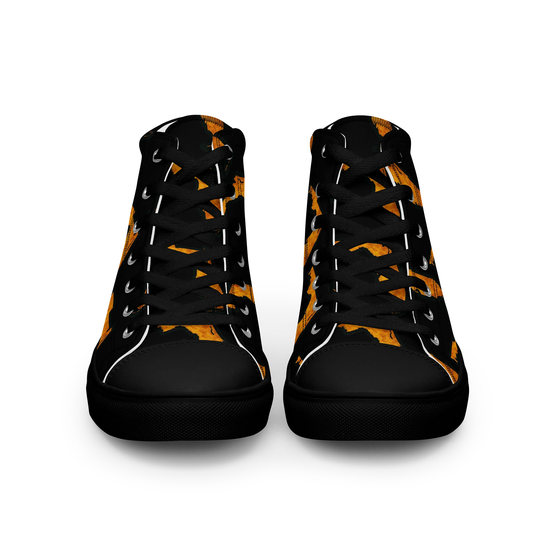 Florida Retro Grid Women's High Tops product image (3)